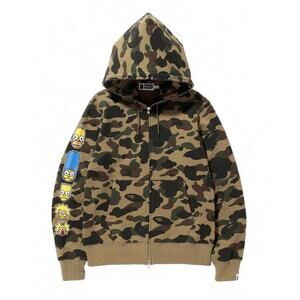 A Bathing Ape x Baby Milo x The Simpsons 1st Camo Green